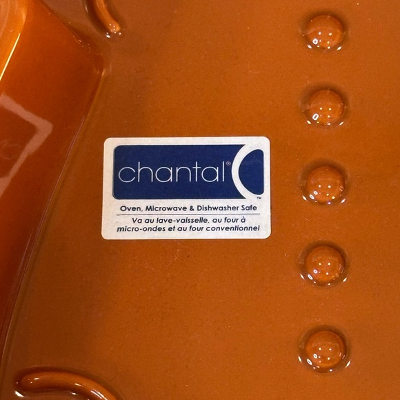 🎄🌟HP🌟Chantal Holiday Gingerbread Man Stoneware Baking Dish Christmas Casserole - Picture 5 of 8